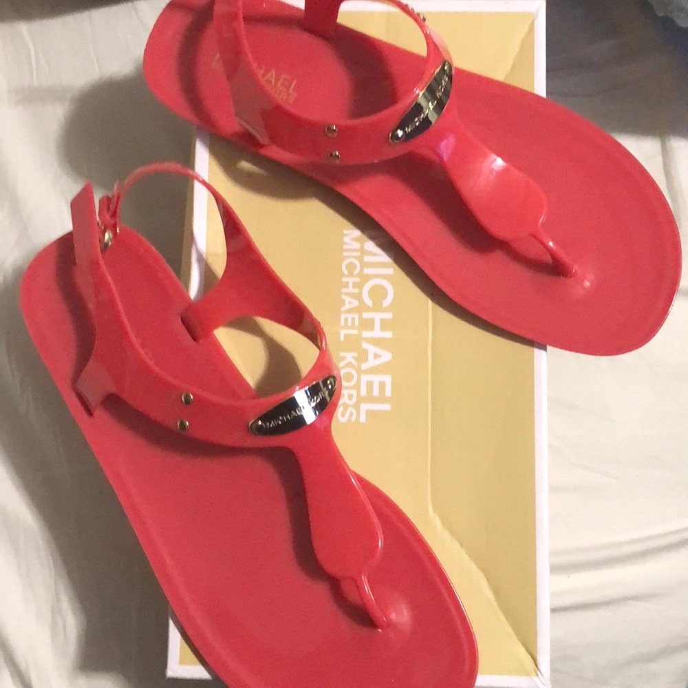 MK sandals size 9
